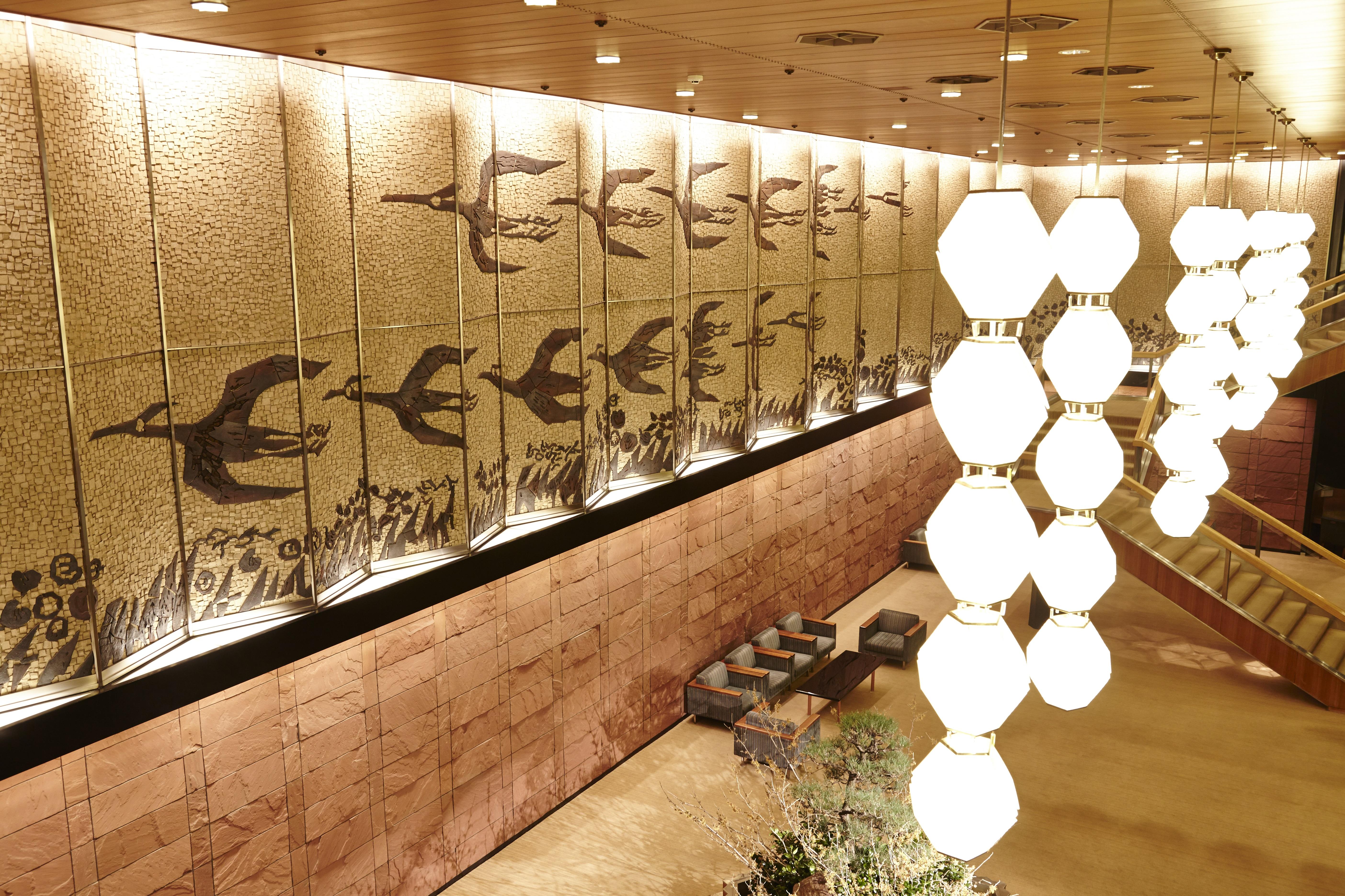 The Okura Tokyo Ξενοδοχείο Εξωτερικό φωτογραφία The interior of the lobby