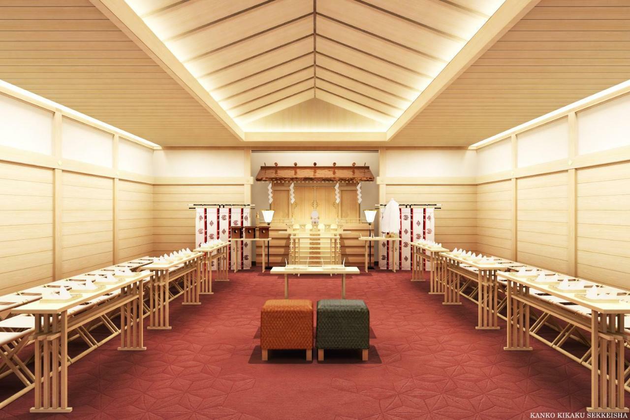 The Okura Tokyo Ξενοδοχείο Εξωτερικό φωτογραφία The interior of a typical Japanese temple